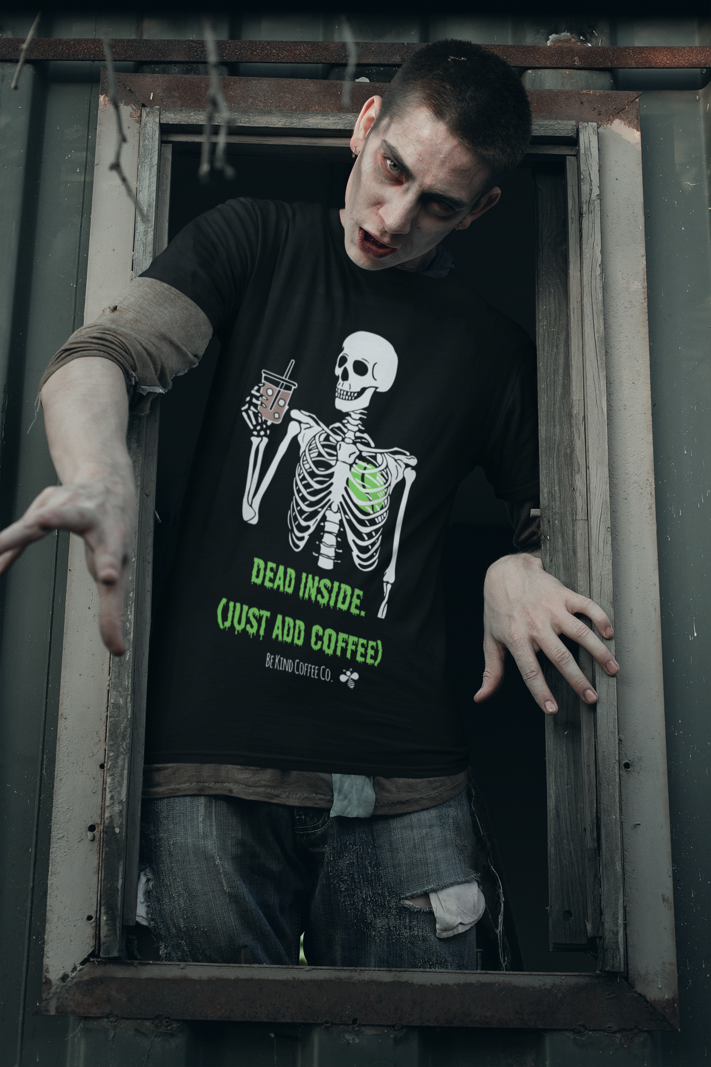 Be Kind Coffee Co. | Zombie Coffee Vibes Unisex Tee