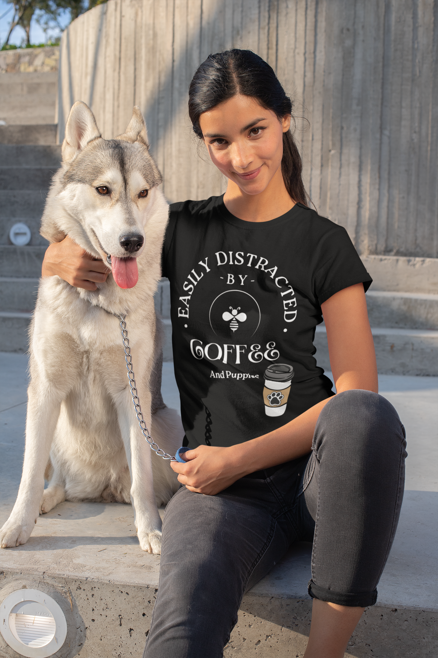 Be Kind Coffee Co. | Coffee and Puppies Tee