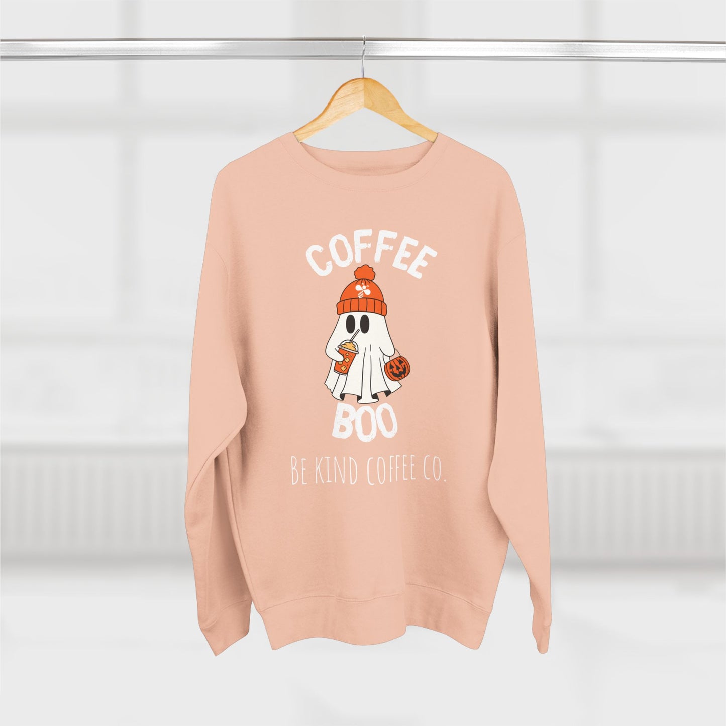 Be Kind Coffee Co. | Spooky Season Unisex Crewneck Sweatshirt - Coffee Boo