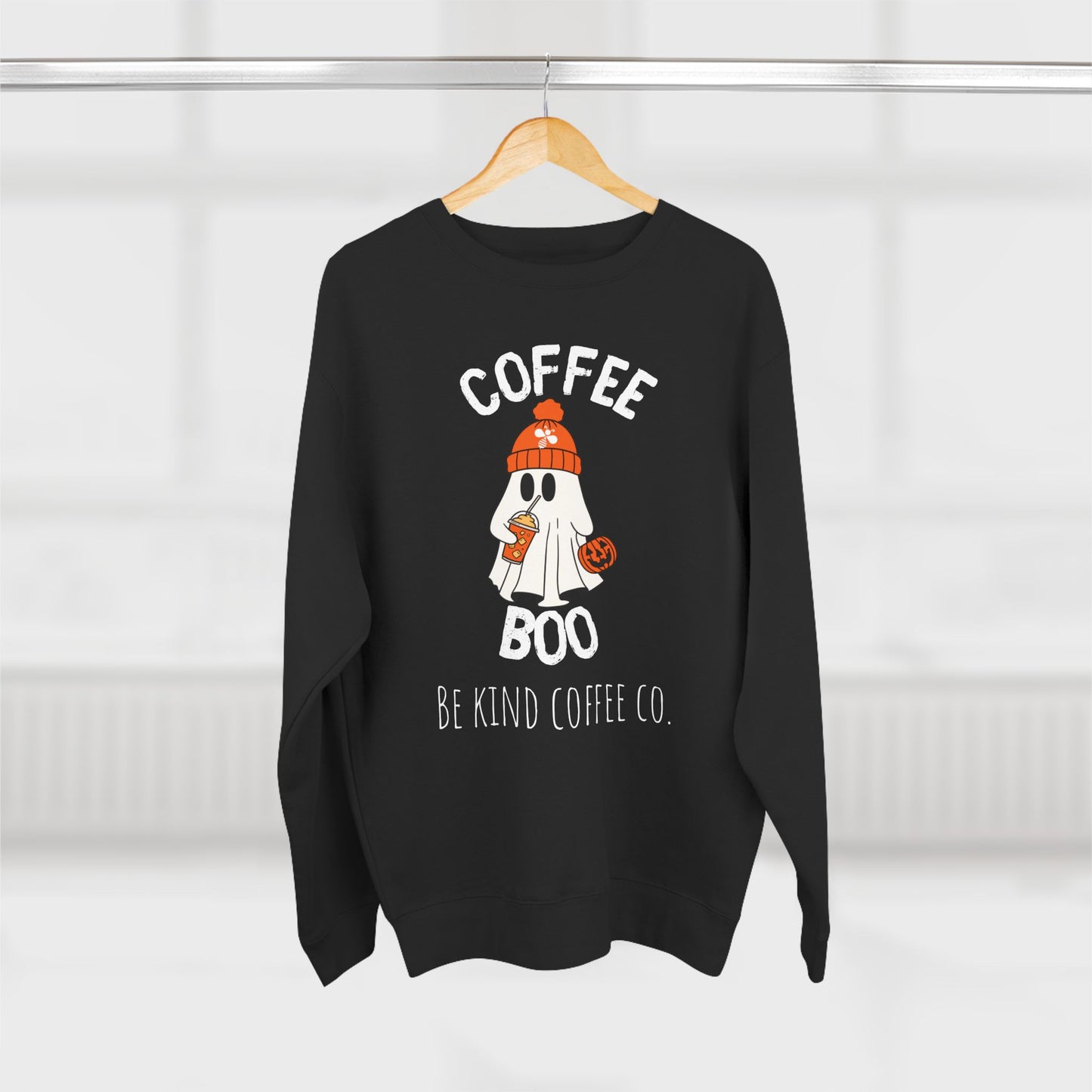 Be Kind Coffee Co. | Spooky Season Unisex Crewneck Sweatshirt - Coffee Boo