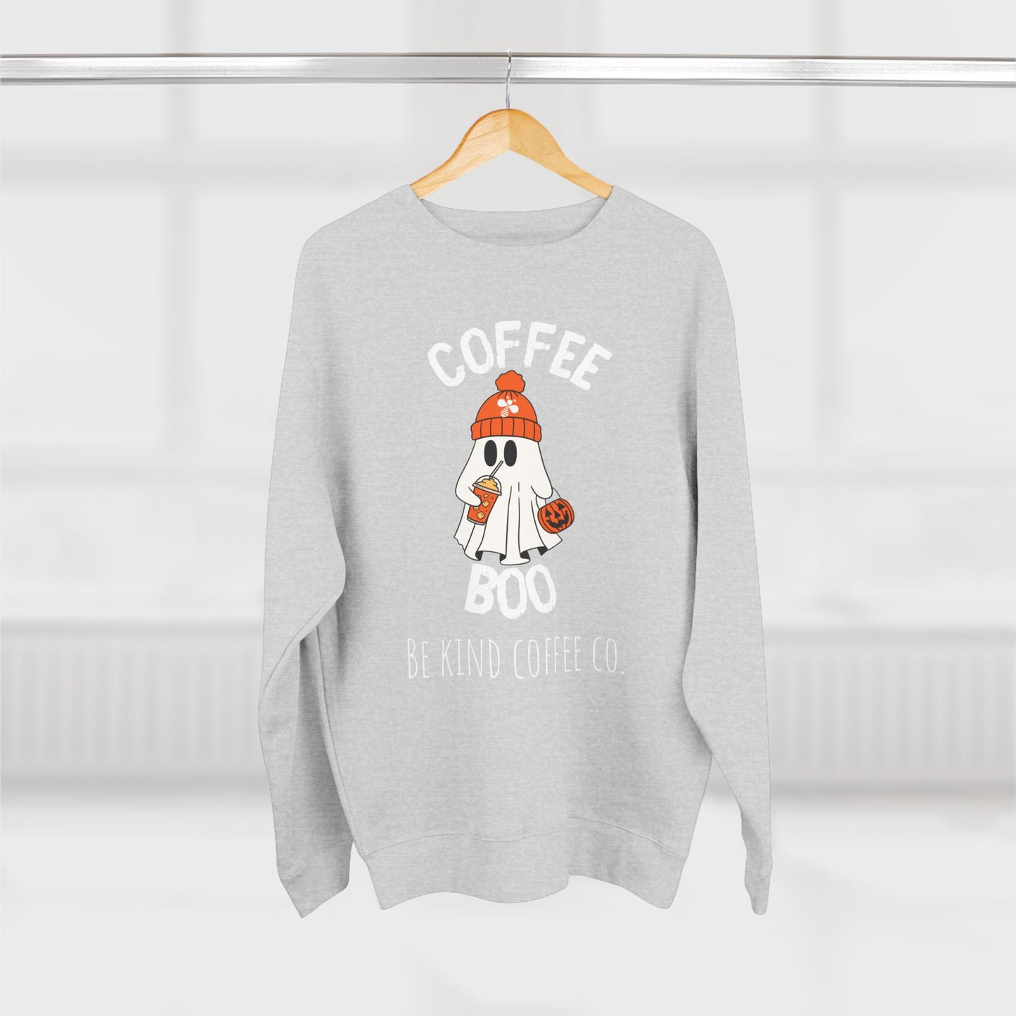 Be Kind Coffee Co. | Spooky Season Unisex Crewneck Sweatshirt - Coffee Boo